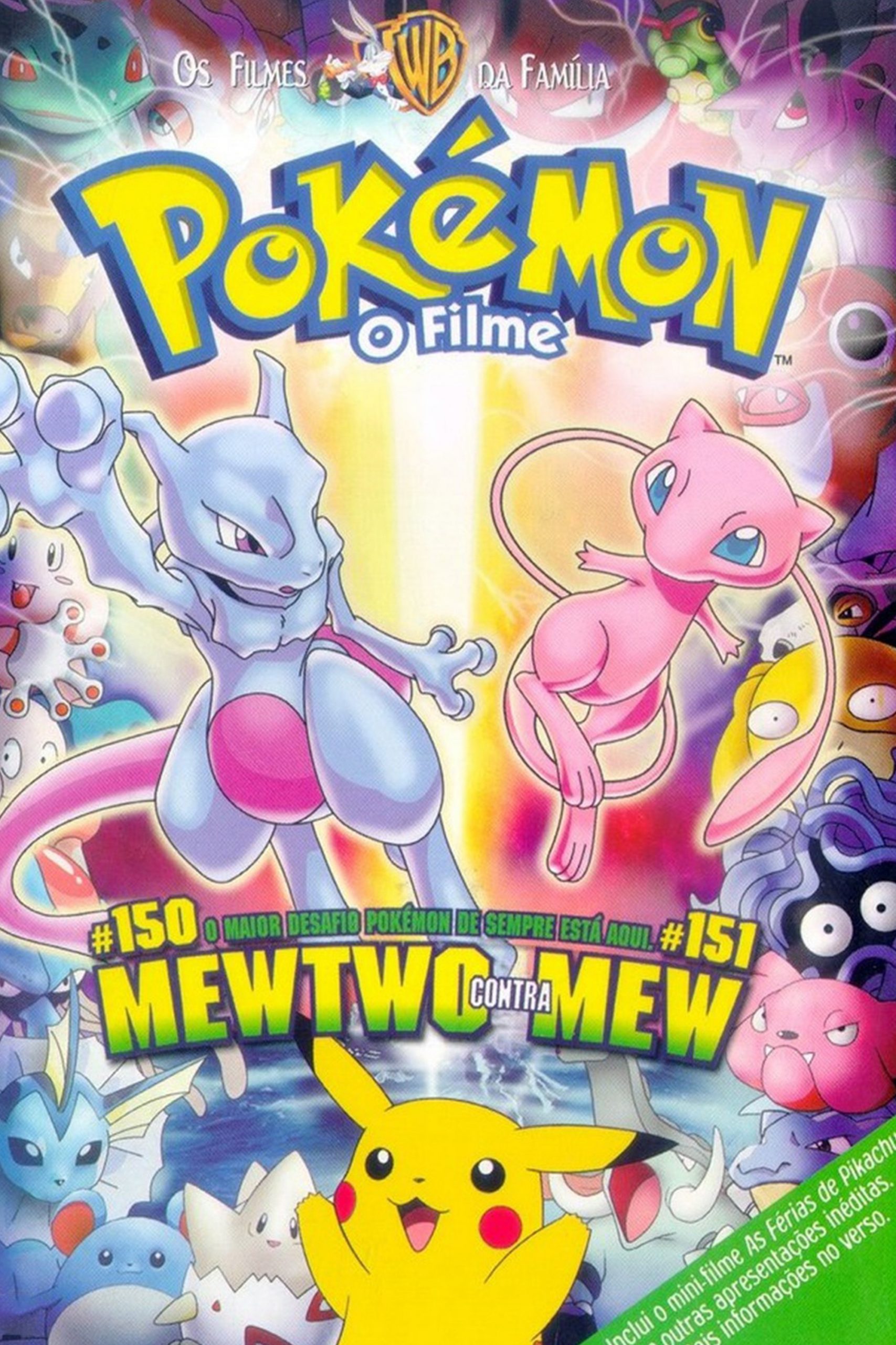 O melhor filme de Pokemon ja feito #pokemon #mew #mewtwo #pikachu #pok